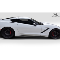 2014-2019 Chevrolet Corvette C7 Duraflex Gran Veloce Side Skirts- 2 Piece image - 3