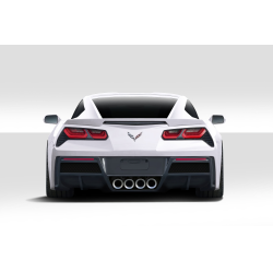 2014-2019 Chevrolet Corvette C7 Duraflex Gran Veloce Rear Diffuser- 1 Piece image - 1
