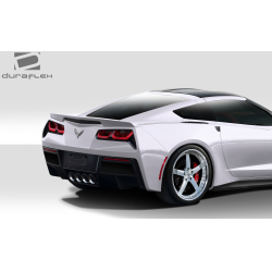 2014-2019 Chevrolet Corvette C7 Duraflex Gran Veloce Rear Diffuser- 1 Piece image - 3