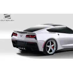 2014-2019 Chevrolet Corvette C7 Gran Veloce Rear Diffuser- 1 Piece image - 7