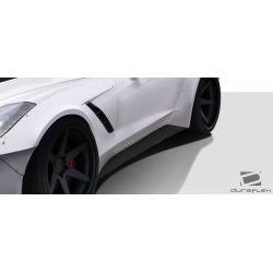 2014-2019 Chevrolet Corvette C7 Duraflex Gran Veloce Wide Body Side Skirts- 2 Piece image - 3