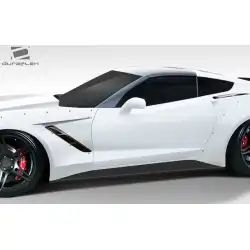 2014-2019 Chevrolet Corvette C7 Gran Veloce Wide Body Side Skirts- 2 Piece image - 6