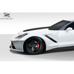 2014-2019 Chevrolet Corvette C7 Duraflex Gran Veloce Wide Body Front Fender Flares- 2 Piece image - 4