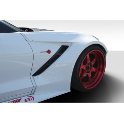 2014-2019 Chevrolet Corvette C7 Duraflex Gran Veloce Wide Body Front Fender Flares- 2 Piece image - 1