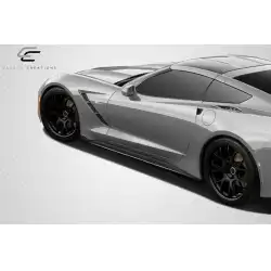 2014-2019 Chevrolet Corvette GT Concept Carbon Fiber Side Skirts image - 2