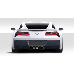 2014-2019 Chevrolet Corvette C7 Duraflex GT Concept Rear Diffuser - 2 Piece image - 1