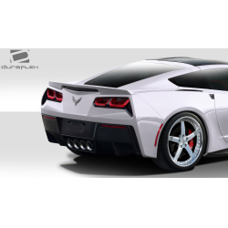 2014-2019 Chevrolet Corvette C7 Duraflex GT Concept Rear Diffuser - 2 Piece image - 3