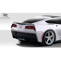 2014-2019 Chevrolet Corvette C7 GT Concept Rear Diffuser - 2 Piece image - 6