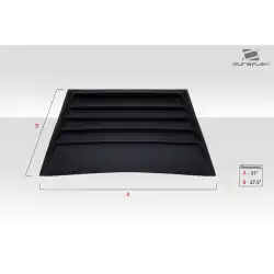 Universal D1 Hood Scoop Vent - 1 Piece image - 3
