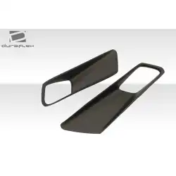 Universal Black Series Look Hood Ducts Scoops Vents - 2 Piece image - 8