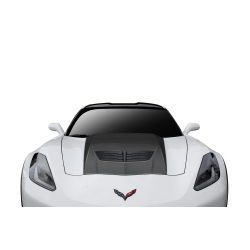 Universal Duraflex Z06 Look Hood Cowl Scoop Vent - 1 Piece image - 1