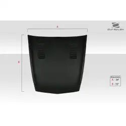 Universal GT500 Hood Cowl Scoop Vent - 1 Piece image - 6