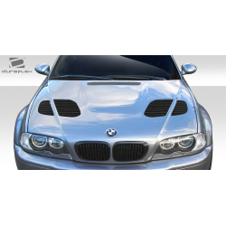 Universal Duraflex GTR Hood Vents Scoops Ducts - 2 Piece image - 3