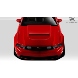 2010-2012 Ford Mustang Duraflex CVX Version 8 Hood - 1 Piece image - 3