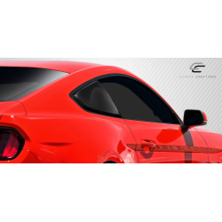 2015-2023 Ford Mustang Carbon Creations R-Spec Window Scoop - 2 Piece (S) image - 2