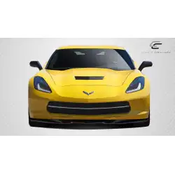 2014-2019 Chevrolet Corvette C7 Apex Front Splitter - 3 Piece image - 2