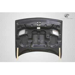 2008-2023 Dodge Challenger Carbon Creations Dritech Hellcat Look Hood - 1 Piece image - 8