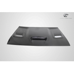 2008-2023 Dodge Challenger Carbon Creations Dritech Hellcat Look Hood - 1 Piece image - 9