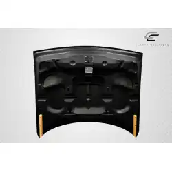 2008-2023 Dodge Challenger Dritech Hellcat Look Hood - 1 Piece image - 9