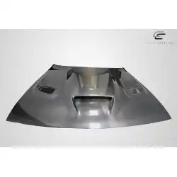 2008-2023 Dodge Challenger Hellcat Carbon Fiber Hood image - 10
