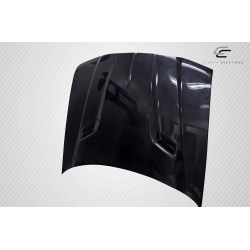 2005-2010 Chrysler 300 300C Carbon Creations Challenger Hood - 1 Piece image - 4