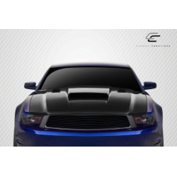 2010-2012 Ford Mustang Carbon Creations Dritech CVX Version 3 Hood - 1 Piece image - 2