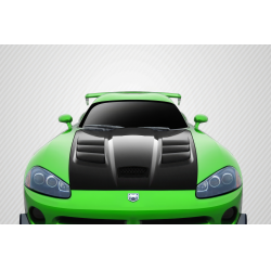 2003-2009 Dodge Viper Carbon Creations ACR Look Hood - 1 Piece image - 1