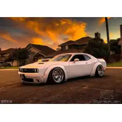 2008-2023 Dodge Challenger Novara Wide Body Kit - 4 Piece image - 3