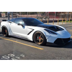 2014-2019 Chevrolet Corvette C7 Duraflex Gran Veloce Wide Body Kit - 6 Piece image - 4