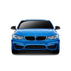 2012-2018 BMW 3 Series F30 Couture Polyurethane M3 Look Front Bumper - 1 Piece image - 1