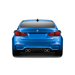 2012-2018 BMW 3 Series F30 Couture Polyurethane M3 Look Rear Bumper (requires diffuser and change to M3 M4 Look exhaust ) - 1 Piece image - 1