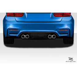 2012-2018 BMW 3 Series F30 Duraflex M3 Look Rear Diffuser ( must be used with M3 look rear bumper) - 1 Piece image - 3
