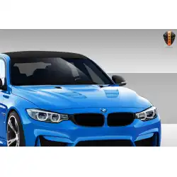 2012-2018 BMW 3 Series F30 / 2014-2020 4 Series F32 Eros Version 1 Hood - 1 Piece image - 7