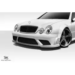 1998-2002 Mercedes CLK W208 Black Series Look Wide Body Front Bumper - 1 Piece image - 7