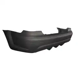 1998-2002 Mercedes CLK W208 Black Series Look Wide Body Rear Bumper - 1 Piece image - 3