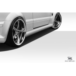 1998-2002 Mercedes CLK W208 Duraflex Black Series Look Wide Body Side Skirts Rocker Panels - 2 Piece image - 3