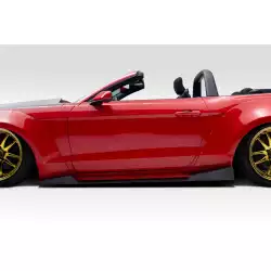 2015-2023 Ford Mustang Grid Side Skirts Rocker Panels - 2 Piece image - 1