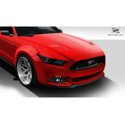 2015-2017 Ford Mustang Duraflex Grid Wide Body Front Fender Flares - 4 Piece image - 10