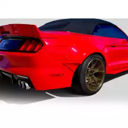 2015-2023 Ford Mustang Grid Wide Body Rear Fender Flares - 4 Piece image - 9