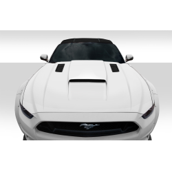2015-2017 Ford Mustang Duraflex CVX Hood - 1 Piece image - 1