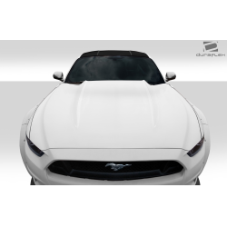 2015-2017 Ford Mustang Duraflex Cowl Hood - 1 Piece image - 3