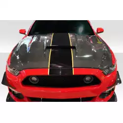 2015-2017 Ford Mustang CVX Hood - 1 Piece image - 1