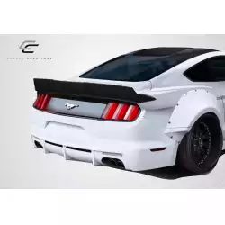 2015-2023 Ford Mustang Coupe Grid Rear Wing Spoiler - 3 Piece image - 6