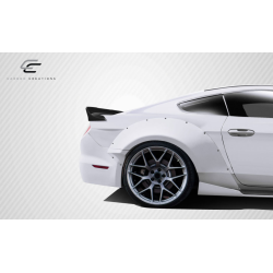 2015-2023 Ford Mustang Coupe Carbon Creations Grid Rear Wing Spoiler - 3 Piece image - 3