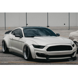 2015-2017 Ford Mustang Duraflex Grid Wide Body Kit - 8 Piece image - 3