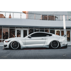 2015-2017 Ford Mustang Duraflex Grid Wide Body Kit - 8 Piece image - 4