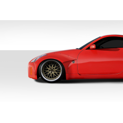 2003-2008 Nissan 350Z Z33 Duraflex 60mm Circuit Front Fender Flares - 2 Piece image - 1