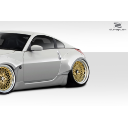 2003-2008 Nissan 350Z Z33 Duraflex 90mm Circuit Rear Fender Flares - 2 Piece image - 3