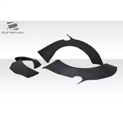 2008-2013 BMW M3 E92 E93 Circuit Wide Body Front Fender Flares - 4 Piece image - 4