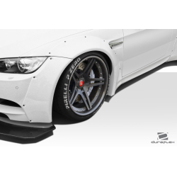 2008-2013 BMW M3 E92 E93 Duraflex Circuit Wide Body Front Fender Flares - 4 Piece image - 3